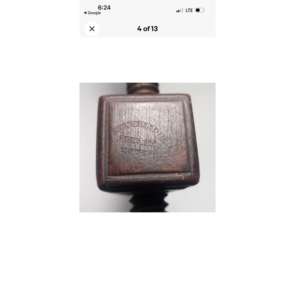 Antique Wooden Screw Clamp 10